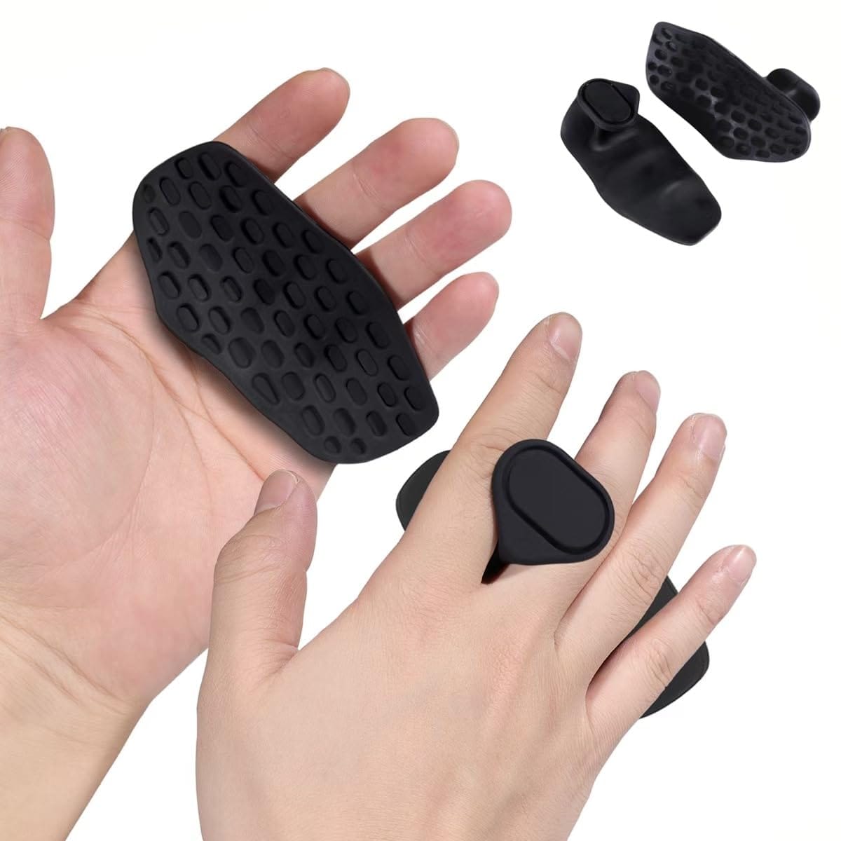 Version 1.0.0 Anti-Slip Gym Hand Grips or Weight Lifting Grips - Image 1